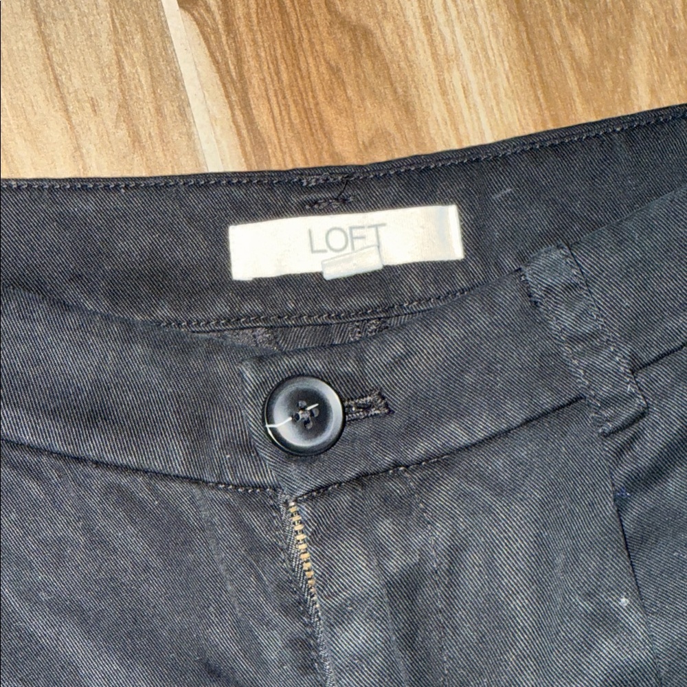 LOFT Men's Dark Charcoal Dress Pants - Picture 4 of 5